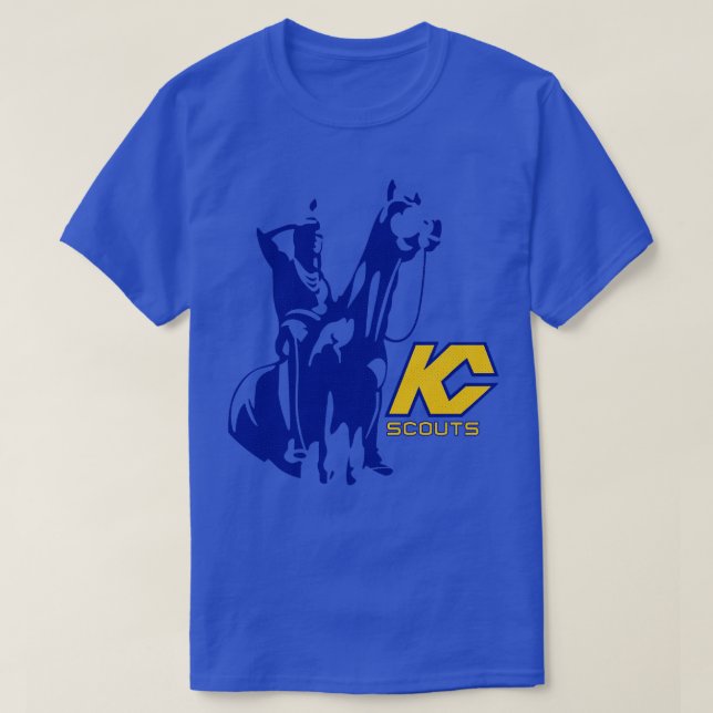 Kansas City Scouts Hockey T Shirt (Design framsida)