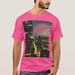 Kansas City Skyline at Dusk T Shirt
