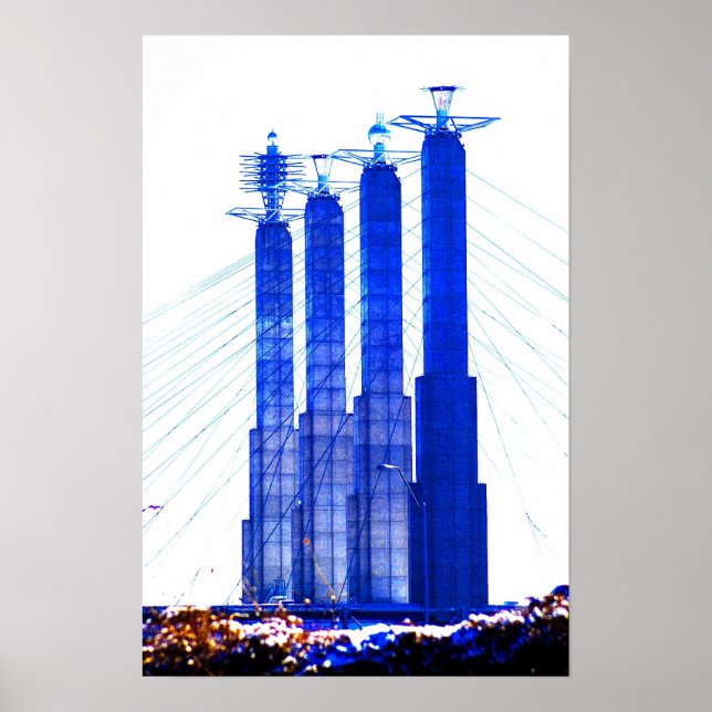 Kansas City Skyline poster (Framsidan)