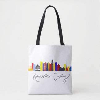 Kansas City Skyline Tygkasse