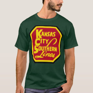 Kansas City Southern Linjer T Shirt