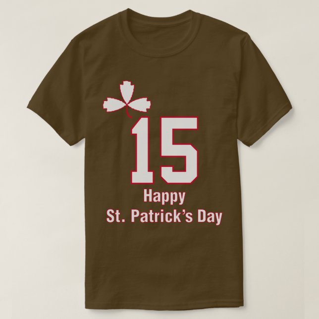 Kansas City St Patrick MahouDay T Shirt (Design framsida)