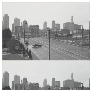 Kansas City tyg för Missouri Cityscapefoto