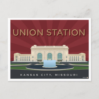 Kansas City Union Station - vykort
