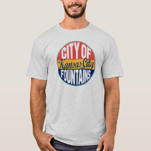 Kansas City vintageetikett T-shirt