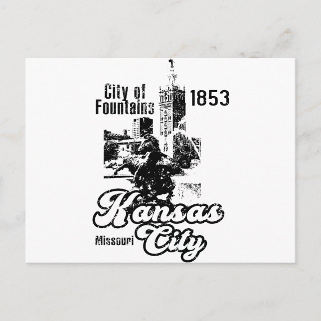 Kansas City Vykort (Framsida)