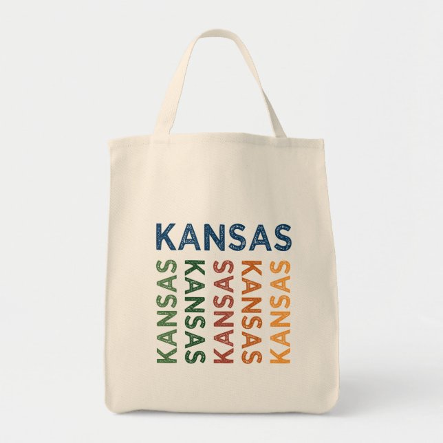 Kansas Cute Colorful Tygkasse (Framsidan)