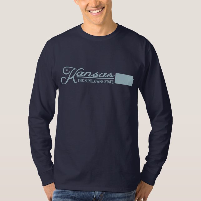Kansas (delstaten Mine) Tee (Framsida)