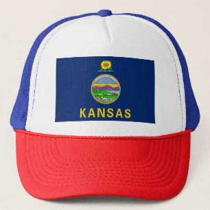 Kansas delstatsflagga keps
