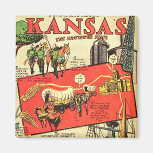 Kansas den statliga solrosen magnet