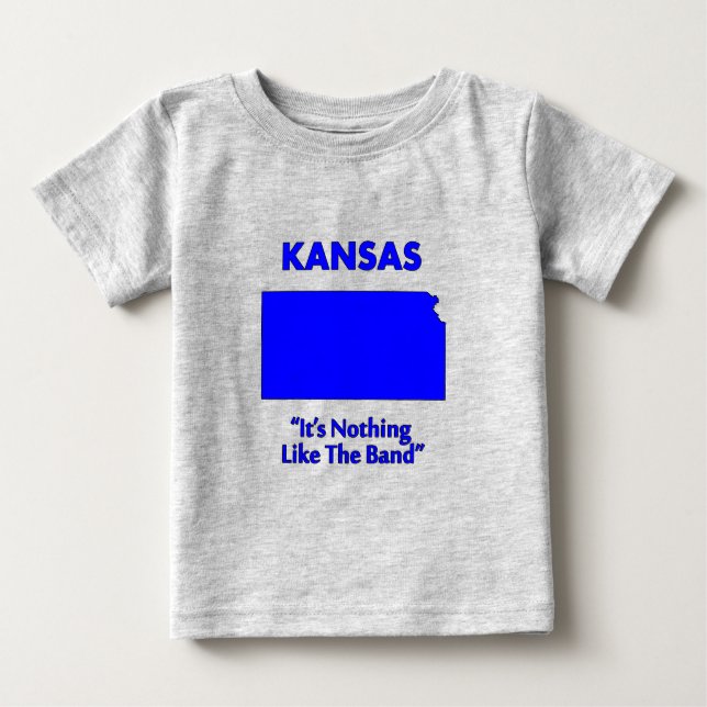 Kansas - Det är inte som bandet T-shirt (Framsida)