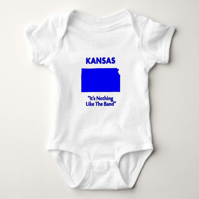 Kansas - Det är inte som bandet T-shirt (Framsida)