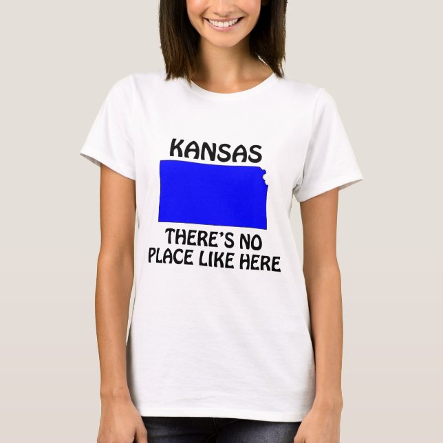 Kansas - Det finns ingen plats som här T Shirt (Framsida)