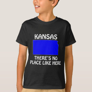 Kansas - Det finns ingen plats som här T-shirt
