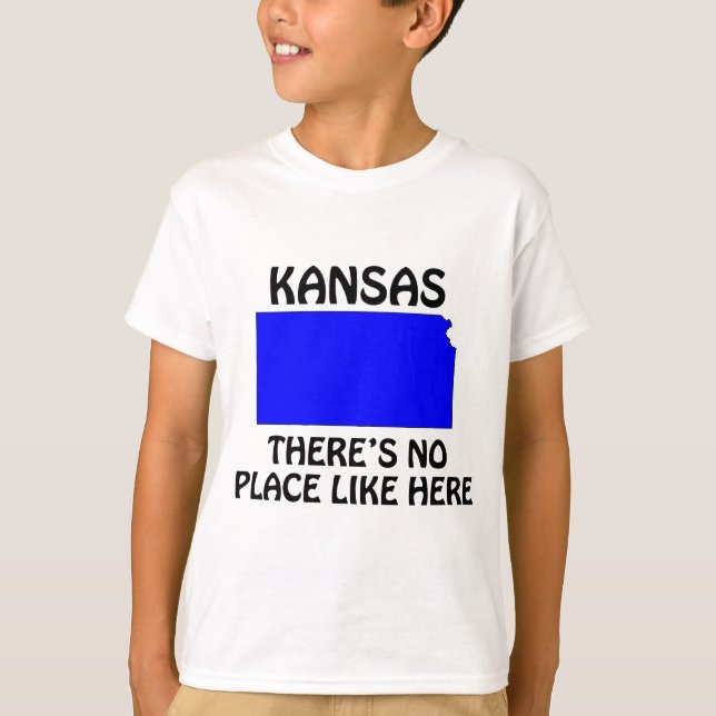 Kansas - Det finns ingen plats som här Tee (Framsida)