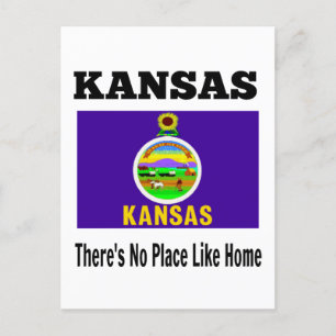 Kansas, det finns ingen Ställe som hem. Vykort