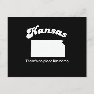 Kansas - det finns ingen ställe som hemtröja vykort
