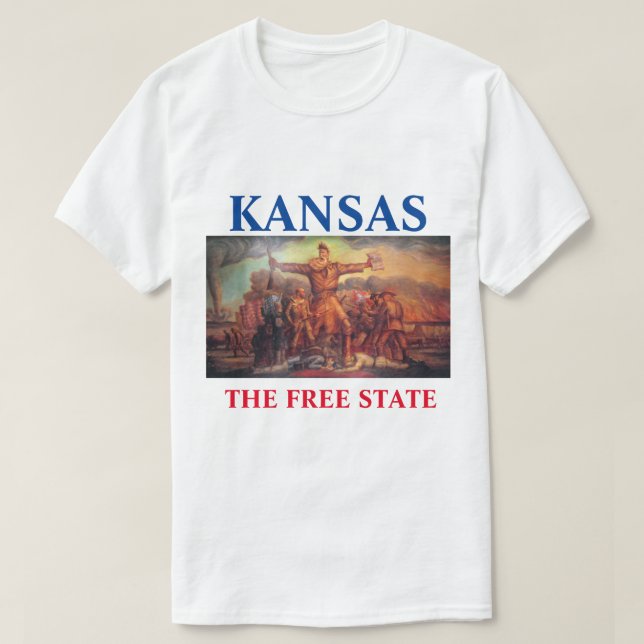 Kansas - det tragiska förspelet tänder t shirt (Design framsida)