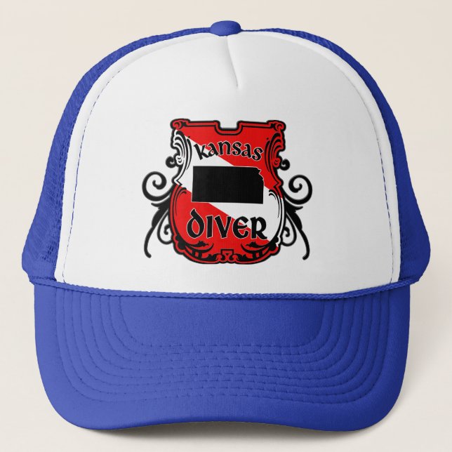 Kansas Diver Truckerkeps (Framsida)
