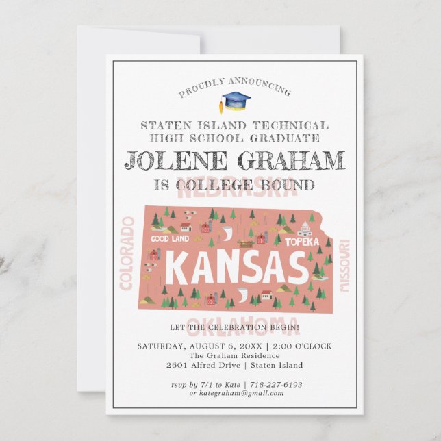 Kansas | Examenstårtkalas (Framsida)