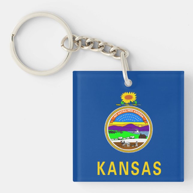 Kansas flagga (Framsidan)