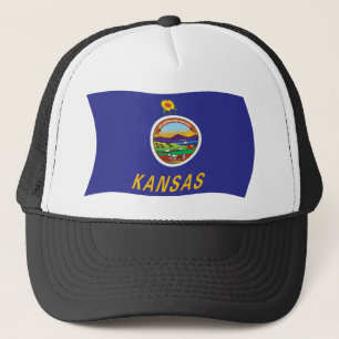 Kansas Flagmössa Truckerkeps