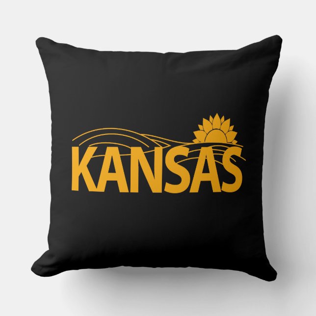 Kansas Förenta staterna Kudde (Framsida)