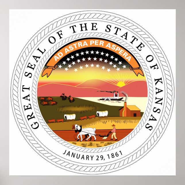 Kansas, Förenta staterna Poster (Framsidan)