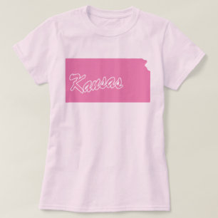 Kansas-formad t-shirt