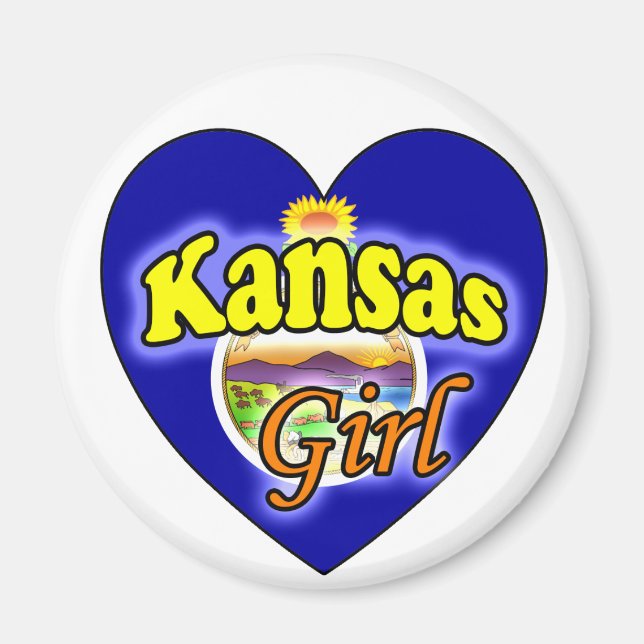 Kansas Girl Magnet (Framsidan)