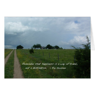 Kansas Homestead Hälsningskort