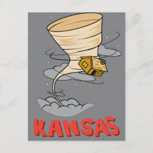 Kansas Hurricane Vykort
