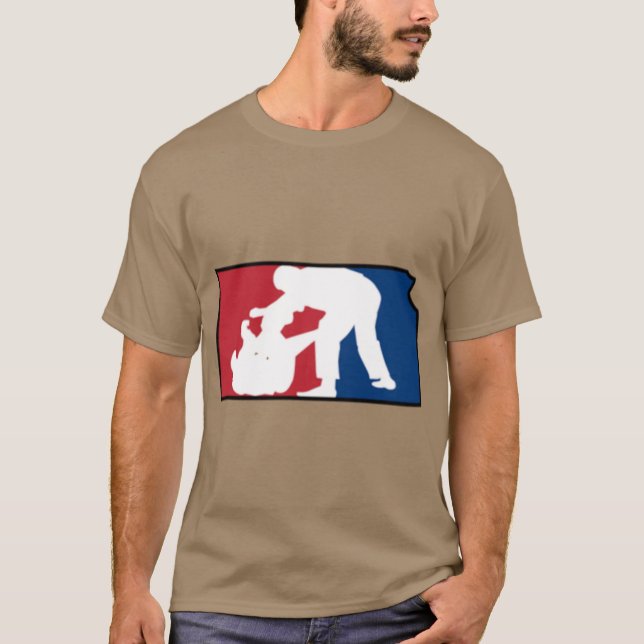 Kansas Jiu Jitsu T Shirt (Framsida)