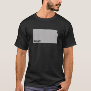Kansas Karta Home State Pride Gift T Shirt