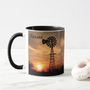 Kansas Kvarn Sunset Mugg