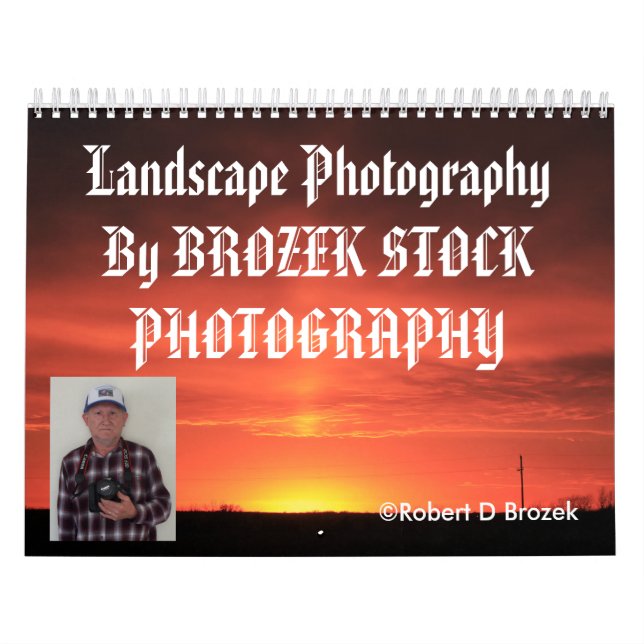 Kansas landskap fotografiKALENDERN Kalender (Omslag)