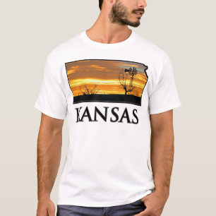 Kansas lantgårdkvarn t-shirt