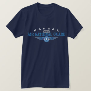 Kansas Luft nationalgarde T Shirt