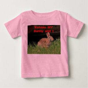Kansas My Bunny och jag Ruffle T-shirt. T Shirt