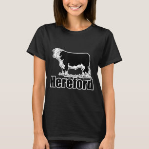 Kansas Nötkreatursuppfödning Beef Herd Hereford Co T Shirt