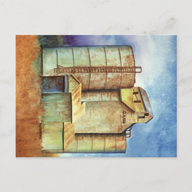 Kansas Past Vykort (Framsida)