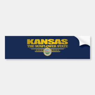 Kansas pride bildekal