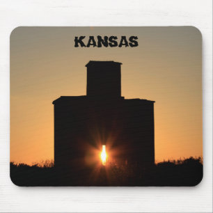 Kansas Rayls Backe Sunset Mouse Pad Musmatta