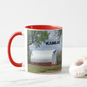Kansas Red Barn Mugg
