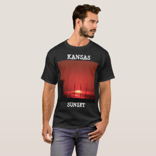 Kansas Red Sunset Manar T-Shirt