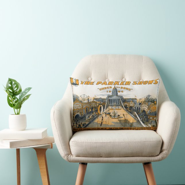 Kansas Semi-Centennial al. State House Grounds. Lumbarkudde (Stol)