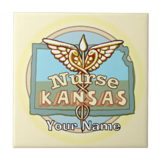 Kansas Sjuksköterska Caduceus Kakel