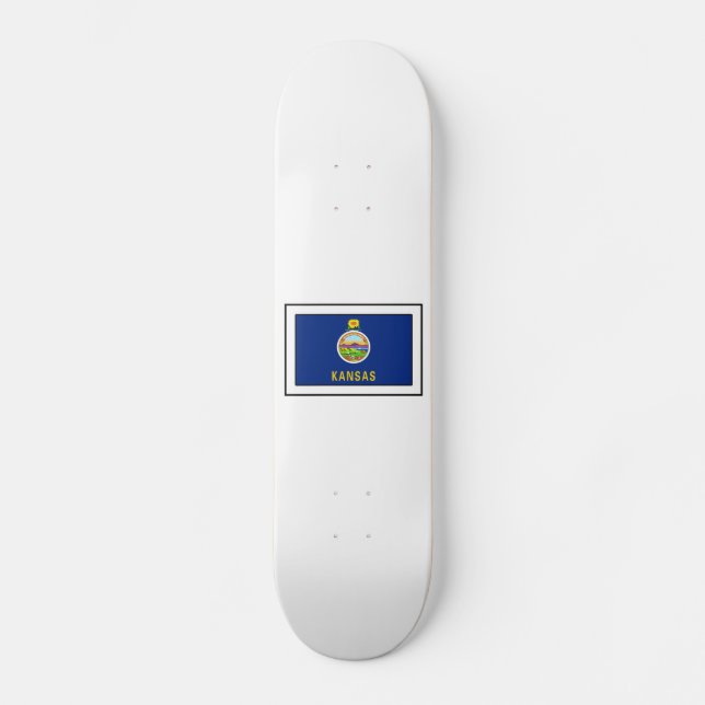 Kansas Skateboard Bräda 19,5 Cm (Framsida)