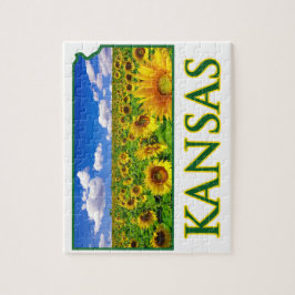 Kansas Solros Himlar Pussel