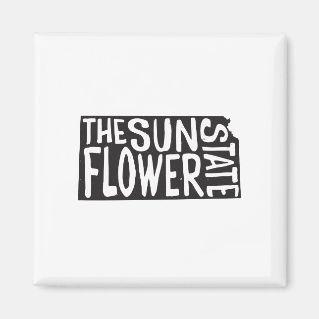 Kansas: Solrosstaten Magnet (Framsidan)